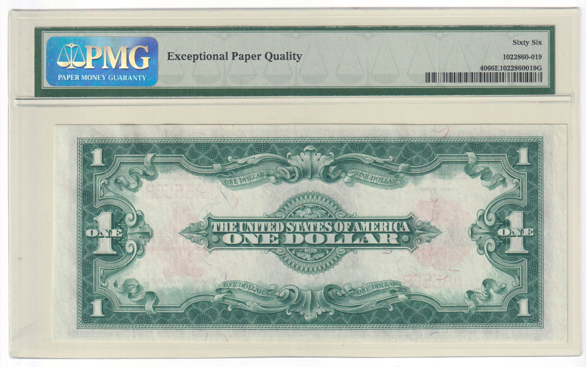 1923 $1 Fr# 40 - PMG GemCU-66 EPQ