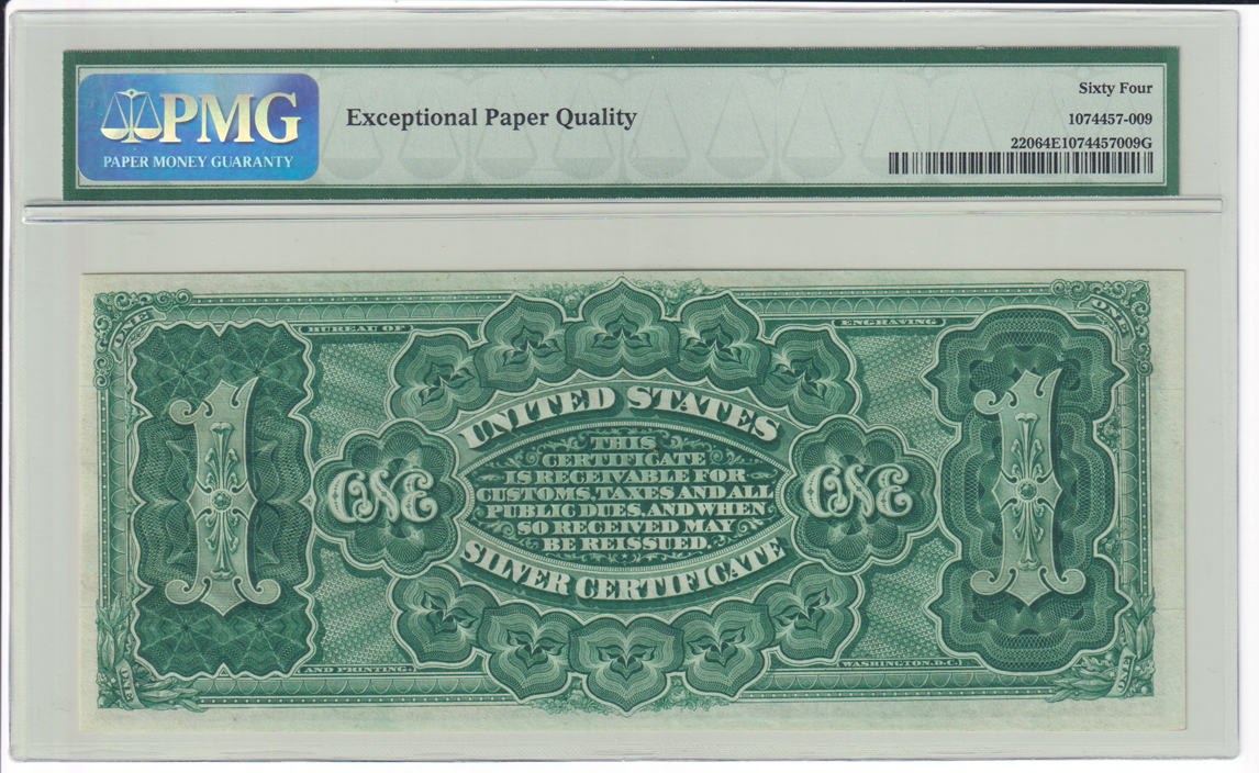 1886 $1 Martha Washington Fr# 220 - PMG ChCU-64 EPQ
