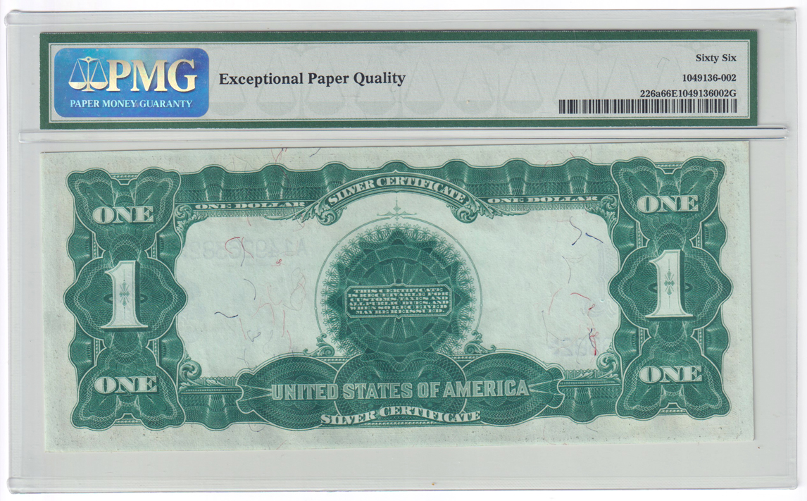 1899 $1 Black Eagle Fr# 226a - PMG GemCU-66 EPQ