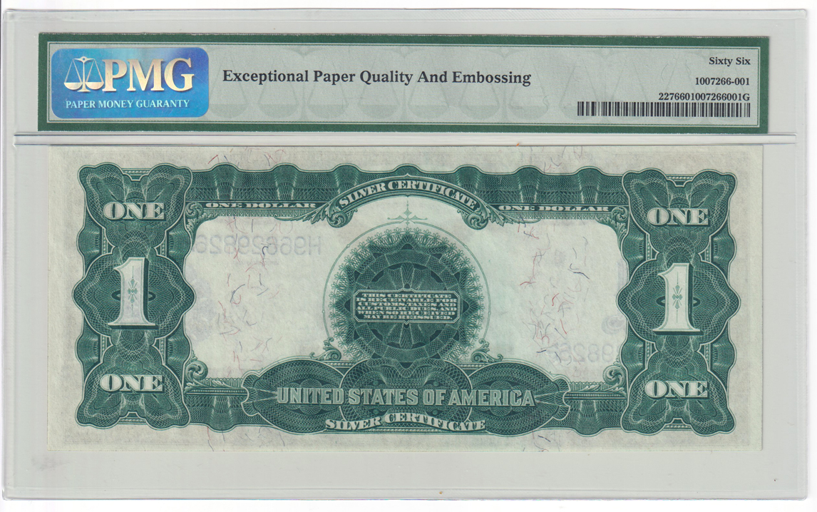 1899 $1 Black Eagle Fr# 227 - PMG GemCU-66 EPQ