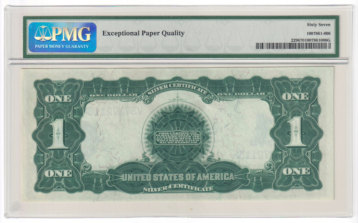 1899 $1 Black Eagle Fr# 229 - PMG GemCU-67 EPQ