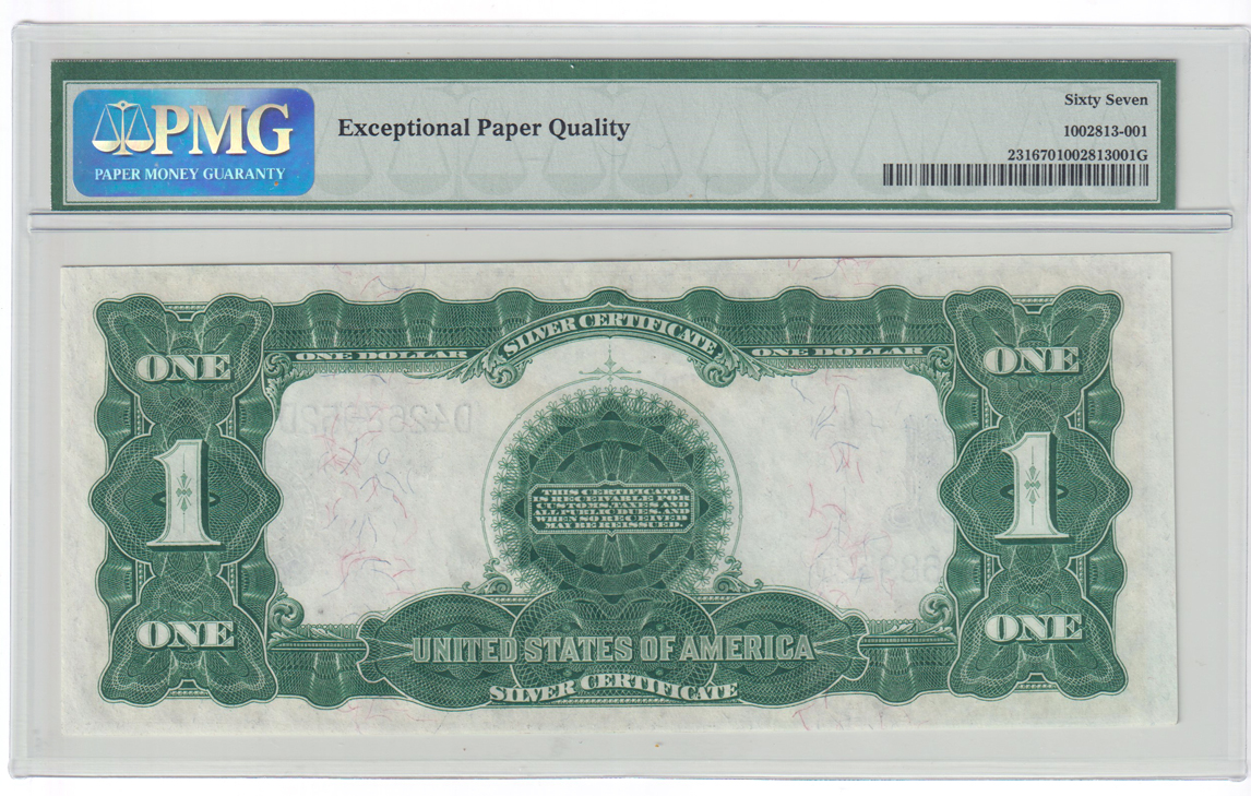 1899 $1 Black Eagle Fr# 231 - PMG GemCU-67 EPQ