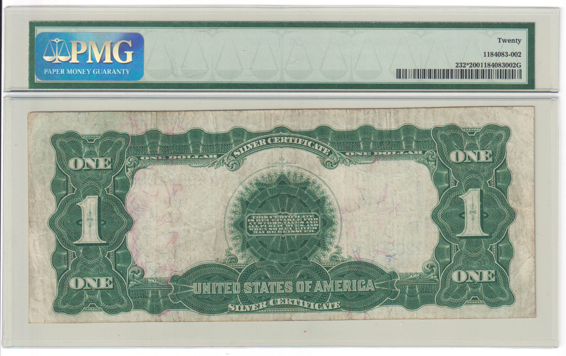 1899 $1 Black Eagle Star Fr# 232* - PMG VF-20