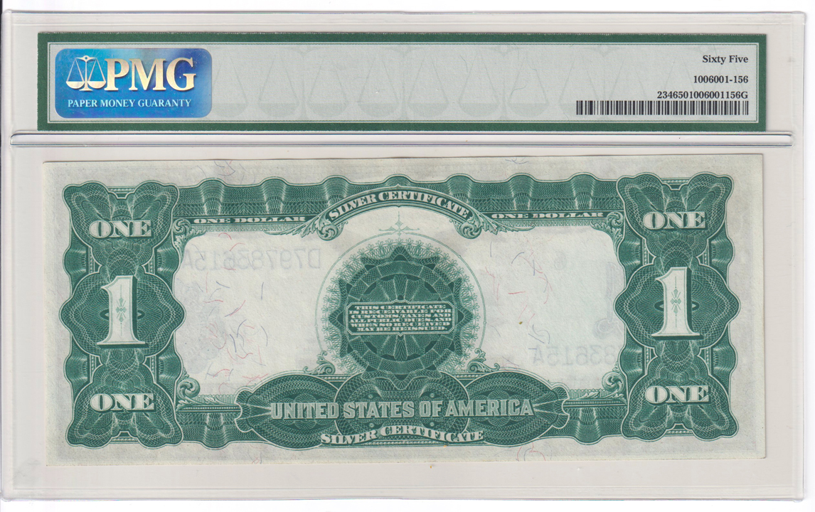 1899 $1 Black Eagle Fr# 234 - PMG GemCU-65