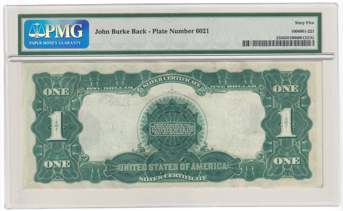 1899 $1 Black Eagle Fr# 235 - PMG GemCU-65