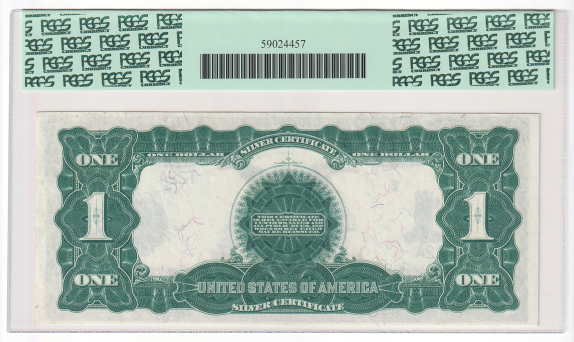 Serial Number T22A 1899 $1 Black Eagle Fr# 236 - PCGS GemCU-67/PPQ