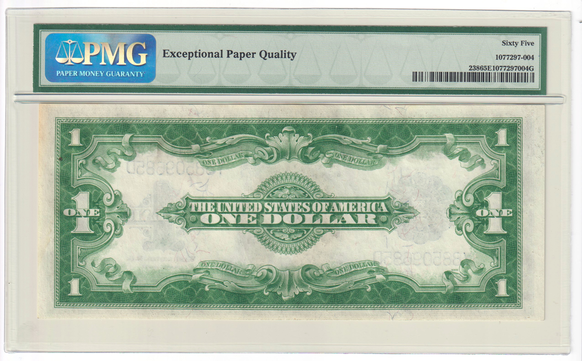 1923 $1 Fr# 238 - PMG GemCU-65 EPQ