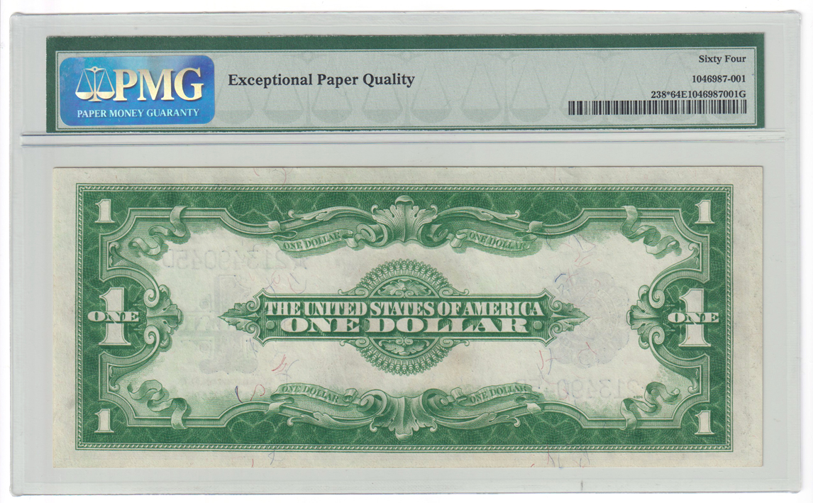 1923 $1 Star Fr# 238* - PMG ChCU-64 EPQ