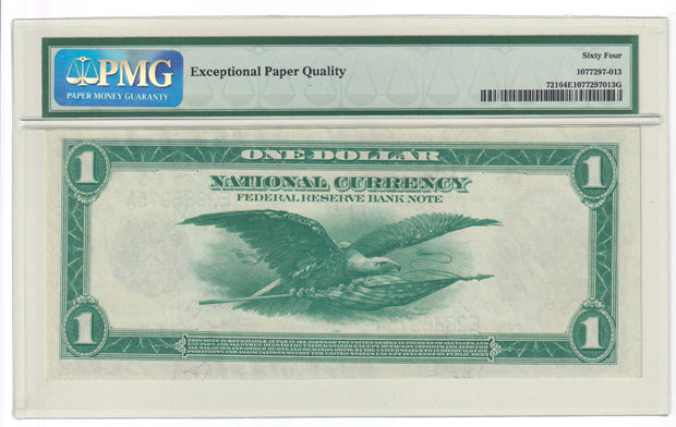 1918 $1 Richmond Fr# 721 - PMG ChCU-64 EPQ