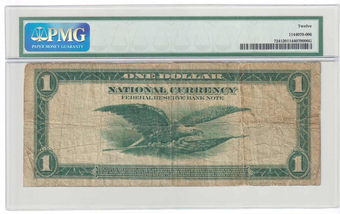 1918 $1 Atlanta Fr# 724 - PMG F-12