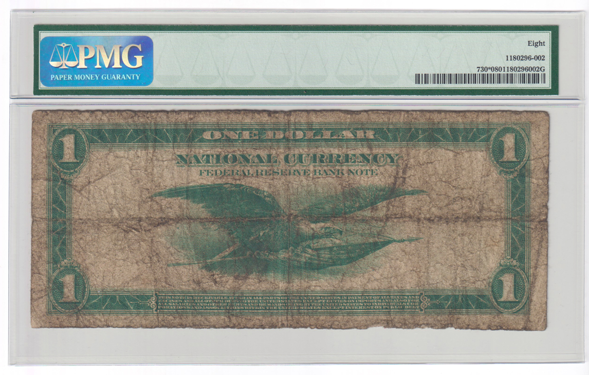 1918 $1 St. Louis Star Fr# 730* - PMG VG-8