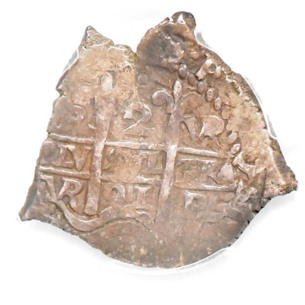 Multiple - Mexico (1572-89)-Mo F real XF-40, and a Bolivia 1691-P VR 2 reales XF-45, both PCGS