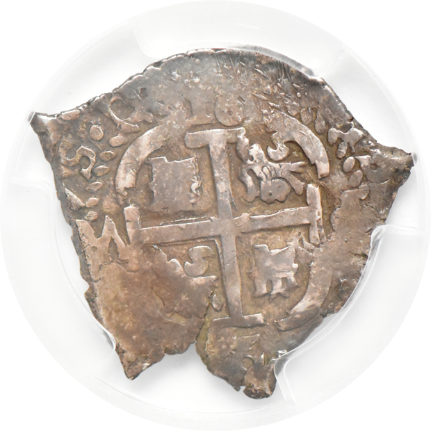 Multiple - Mexico (1572-89)-Mo F real XF-40, and a Bolivia 1691-P VR 2 reales XF-45, both PCGS