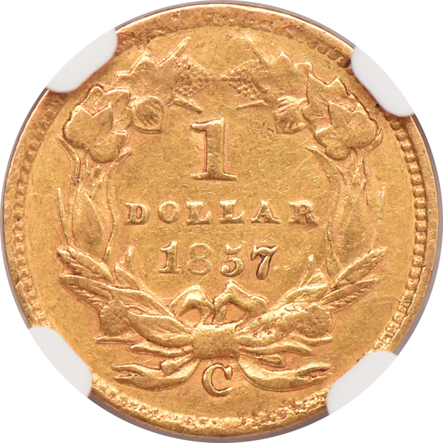 1857-C NGC AU-53