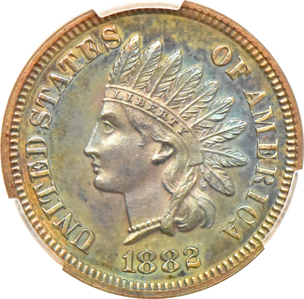 1879 questionable color, 1882 cleaned, and an 1888 cleaned, all CACG Proof details