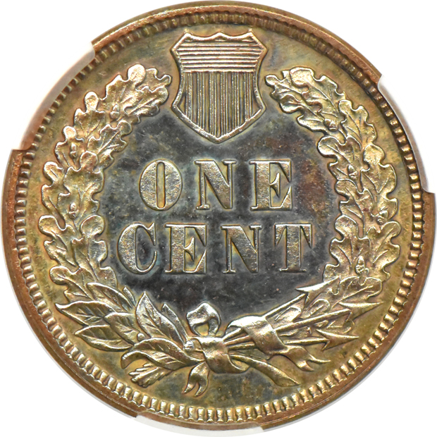 1879 questionable color, 1882 cleaned, and an 1888 cleaned, all CACG Proof details
