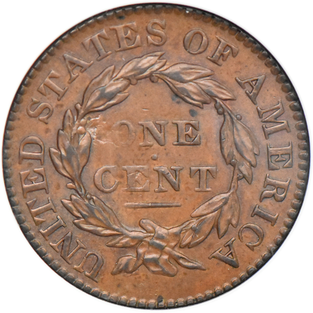1831 Large Letters N-9 NGC MS-62 BN