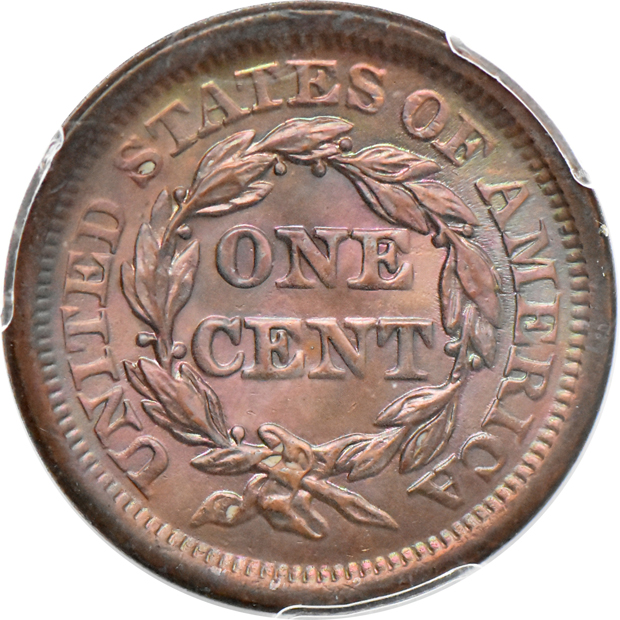 1845 NGC UNC details/cleaned, and an 1854 PCGS AU details/surfaces smoothed