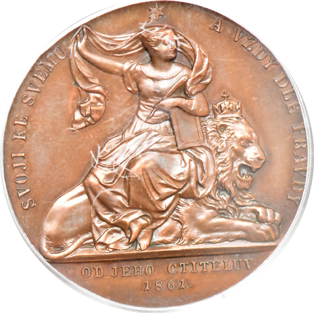 Czechoslovakia - Three medal certified by PCGS
