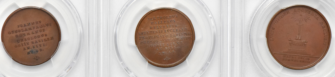 Multiple - Five medals certified by PCGS