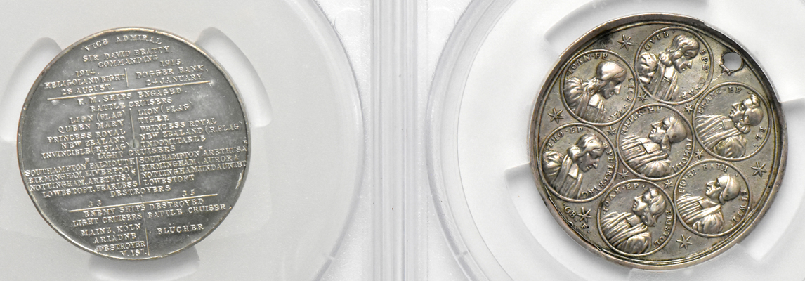 Multiple - Fourteen medals certified by PCGS