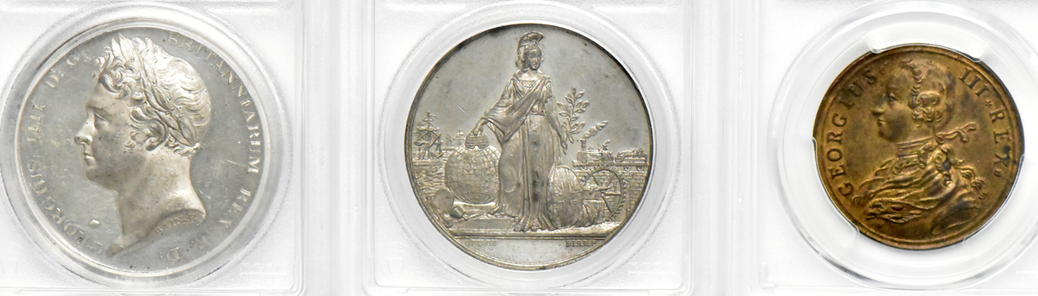 Multiple - Fourteen medals certified by PCGS
