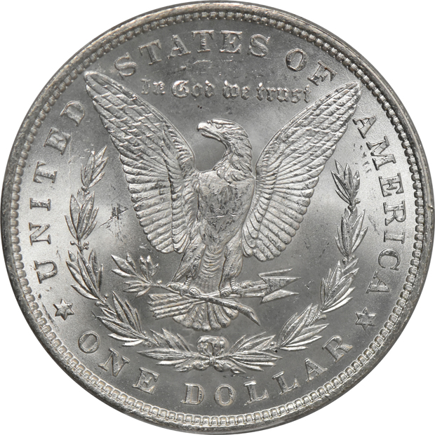 1881, 1882, and 1883, all PCGS MS-65