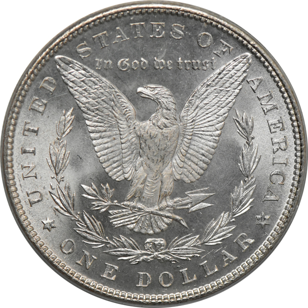 1881, 1882, and 1883, all PCGS MS-65