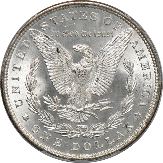 1881, 1882, and 1883, all PCGS MS-65