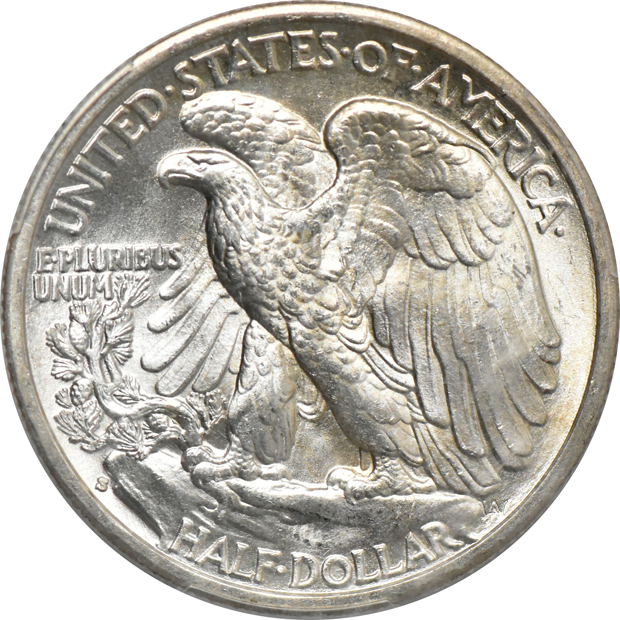 1936-S MS-65, and a 1943 MS-65 CAC, both PCGS