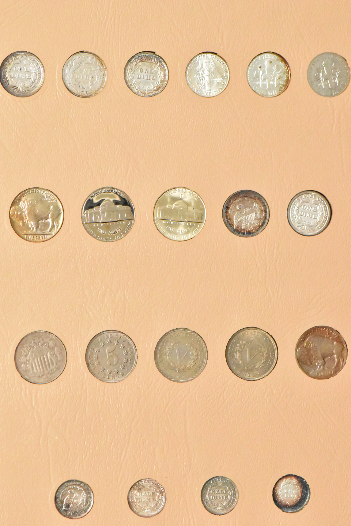 United States type collection in a complete Dansco 7070 album