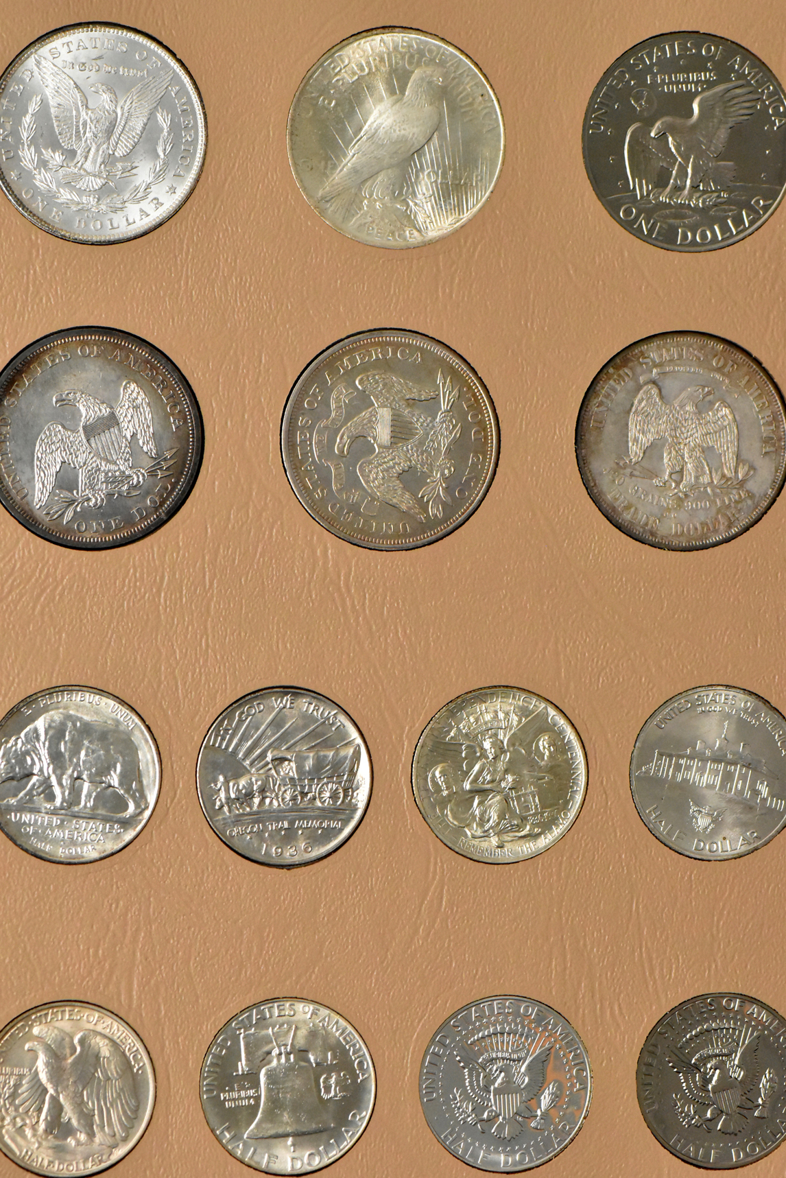 United States type collection in a complete Dansco 7070 album