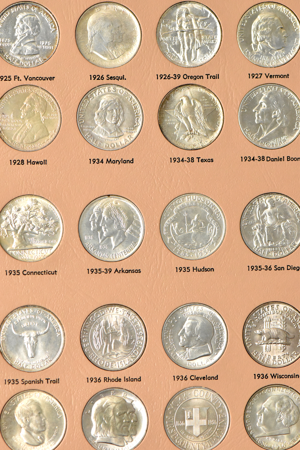 United States Commemorative type set in a complete Dansco 7094 album