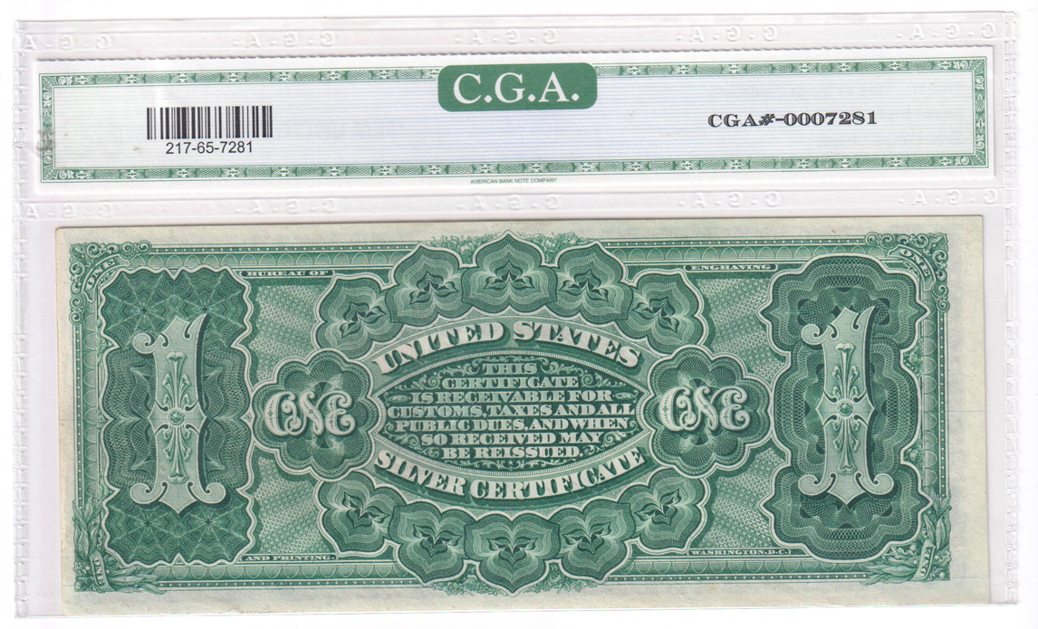 1886 $1 Martha Washington Fr# 217 - CGA (defunct/grade unknown)