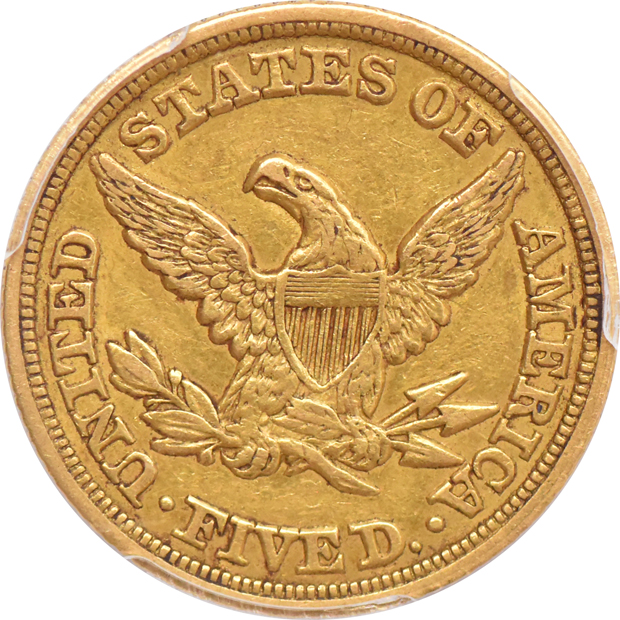 1850-C Weak C PCGS XF-45