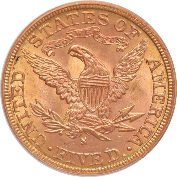1885-S PCGS MS-63 (green label)