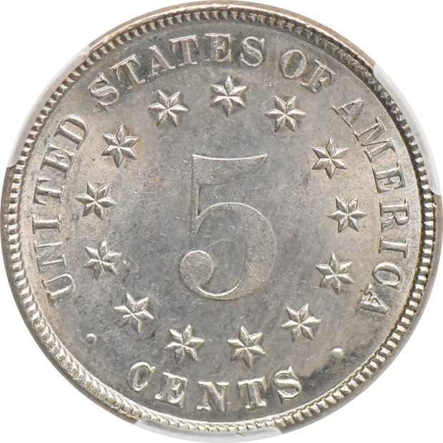 1883 Shield CACG MS-64+