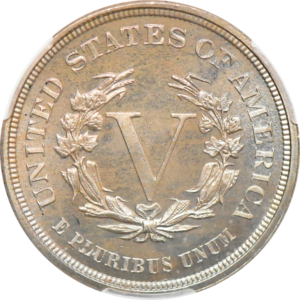 1883 No Cents PR-65+, and a 1906 PR-64CAM, both CACG