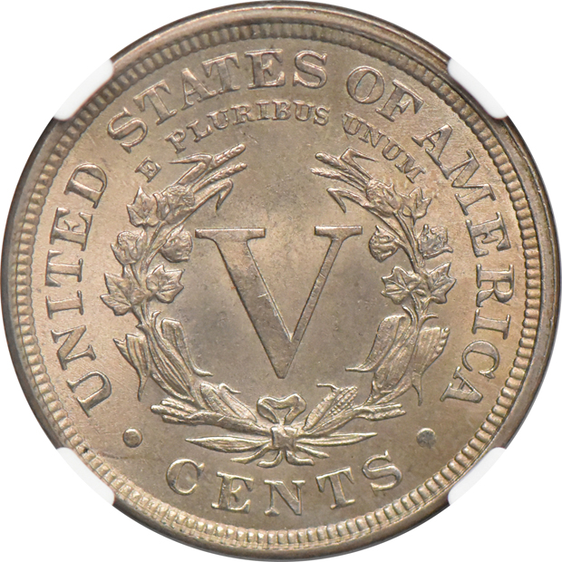 1899 MS-65, 1902 MS-63, and a 1910 MS-63, all NGC