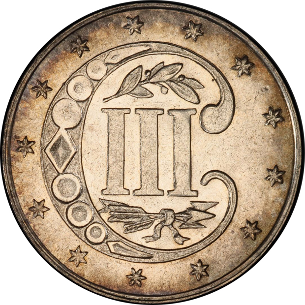 1862 PCGS MS-62 CAC