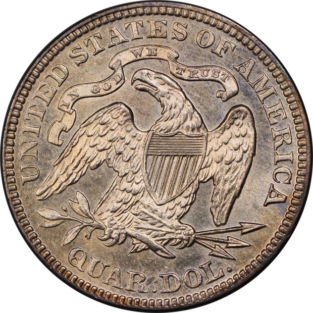 1876 PCGS MS-64 CAC