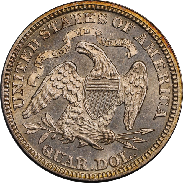 1875 PCGS MS-64 CAC
