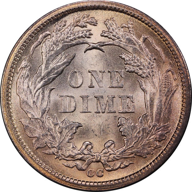1876-CC PCGS MS-64 CAC