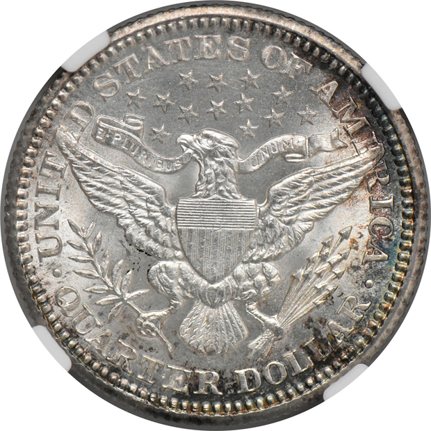 1906-D MS-61, 1908 UNC details/cleaned, and a 1909-D UNC details/artificial toning, all NGC