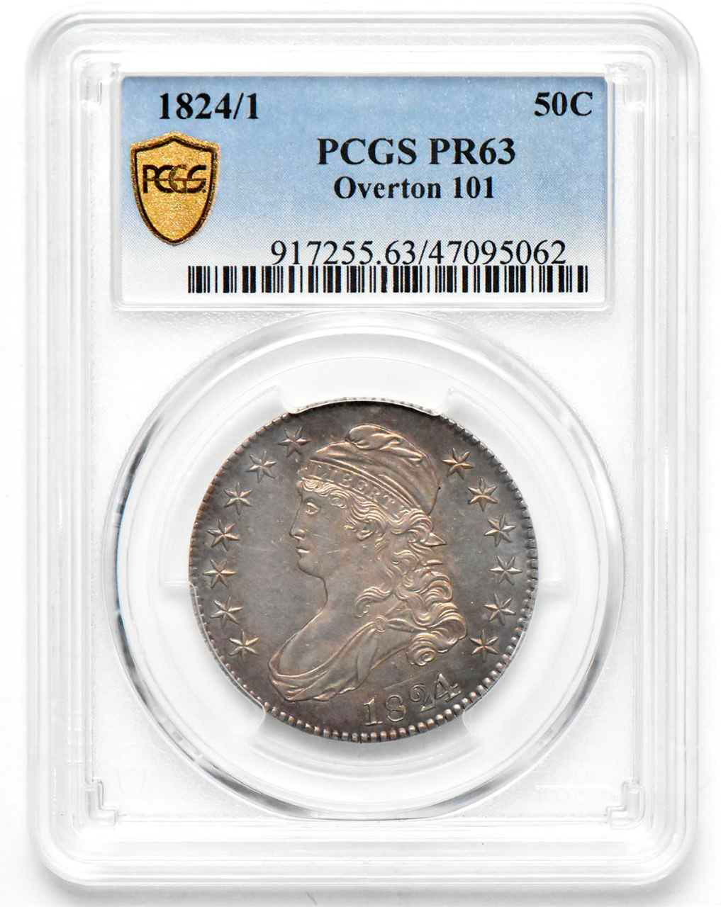 1824/1 O-101 PCGS PR-63