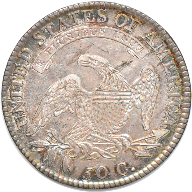 1803 Large 3 PCGS VF details/gouged, and an 1817 XF details/tooled planchet flaw