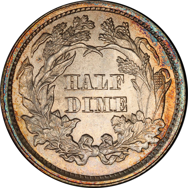 1861/0 PCGS MS-64