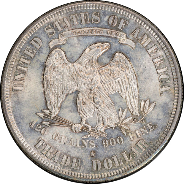 1878-S Trade PCGS MS-63