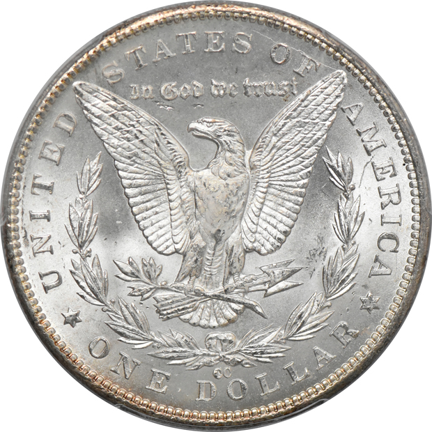 1891-CC PCGS MS-64+ CAC
