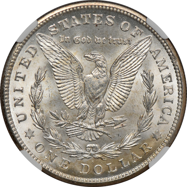 1921-S Morgan NGC MS-66